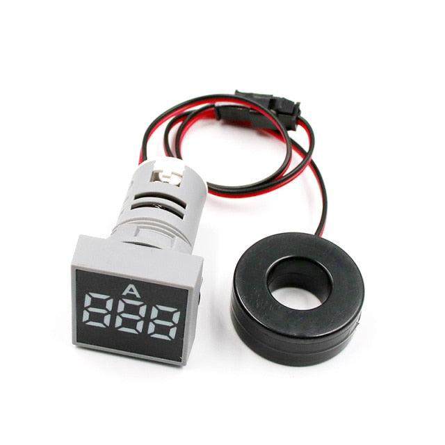 Digital LED Voltmeter Voltage Meter Indicator Pilot Light Ammeter Ampermeter Current Tester - KiwisLove