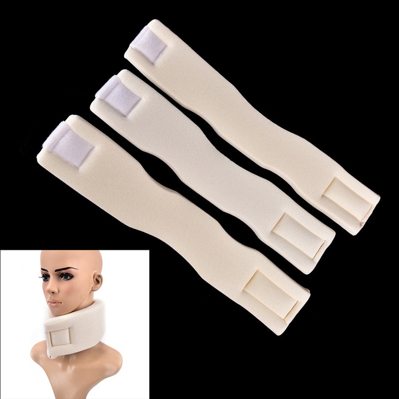 3Sizes High Quality Soft Firm Foam Cervical Collar Support Shoulder Press Relief Pain Neck Brace Braces & Supports - KiwisLove