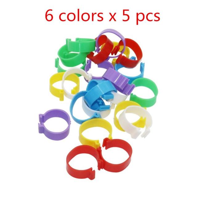 30 pcs Poultry foot ring chicken duck Goose birds Feeding supplies - KiwisLove