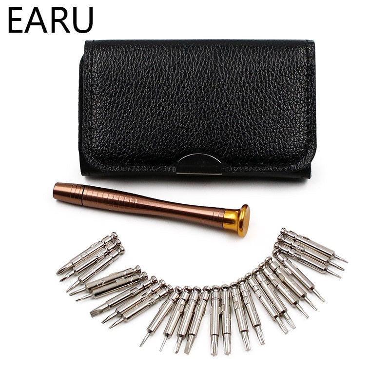 Screwdriver Set 25 in 1 Torx Precision For Phones Tablet PC HEX - KiwisLove