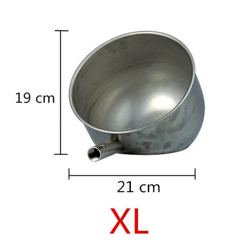 2 Pcs Pig Water Bbowl Stainless Steel Drinking Water Trough Sow - KiwisLove