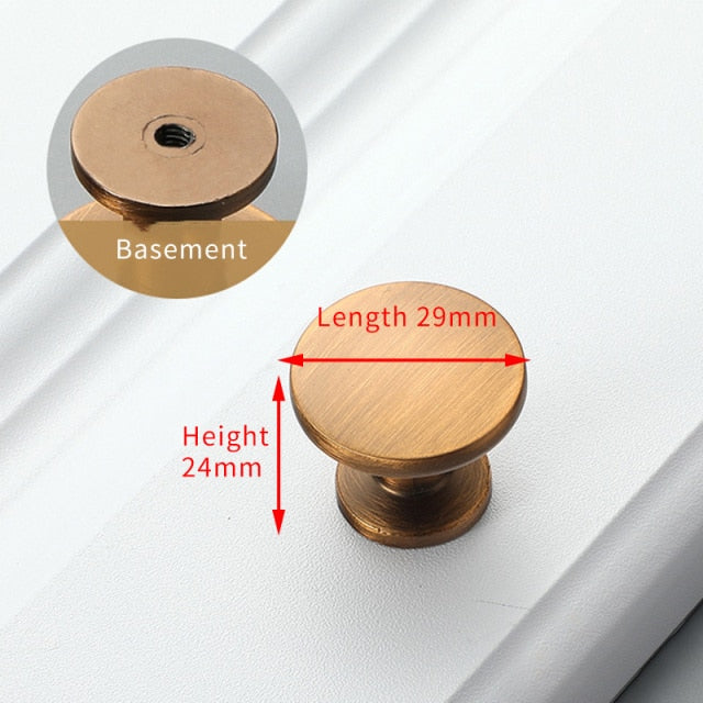 Bronze Furniture Handle Vintage European Style - KiwisLove