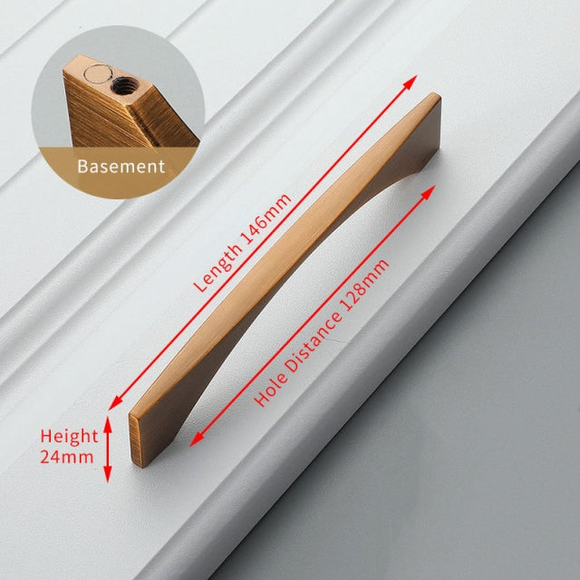 Bronze Furniture Handle Vintage European Style - KiwisLove