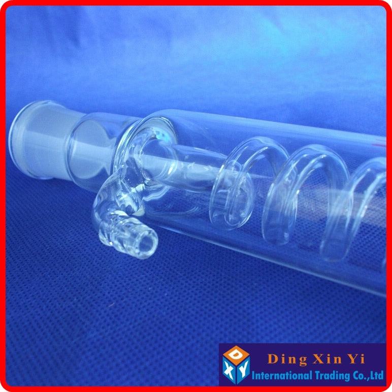 graham condenser with coiled innner tube standard ground mouth - KiwisLove