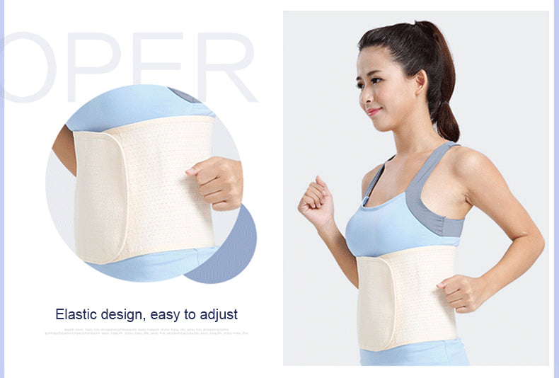 OPER Waist Belt Lumbar Support Rib Cage Protect Back Brace Slim Fit Belt - KiwisLove