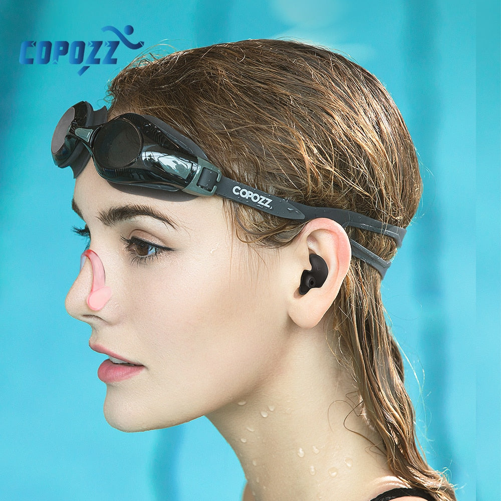 Swimming Nose Clip / Silicone Earplugs / Diving Soft Anti-Noise / Ear Plug - KiwisLove