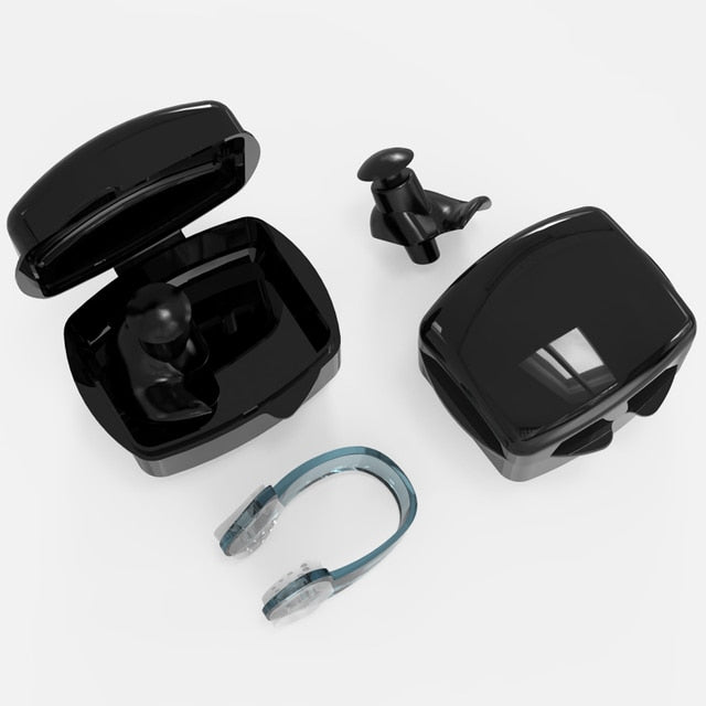 Swimming Nose Clip / Silicone Earplugs / Diving Soft Anti-Noise / Ear Plug - KiwisLove