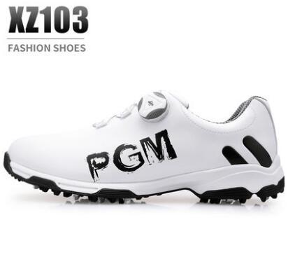 PGM golf shoes men's waterproof double patent rotating shoelaces anti-slip - KiwisLove