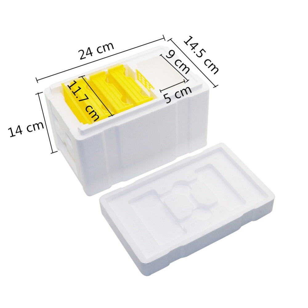 1 Pcs Home Hive Box Harvest Bee tail box Beekeeping King Pollination - KiwisLove