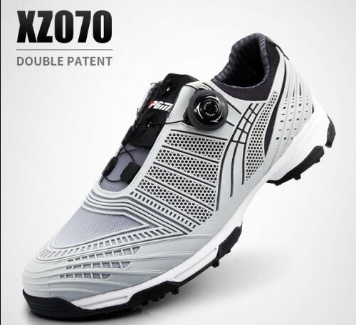 PGM golf shoes men's knob buckle shoelace breathable comfort - KiwisLove
