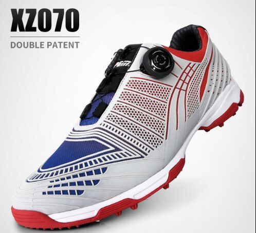 PGM golf shoes men's knob buckle shoelace breathable comfort - KiwisLove