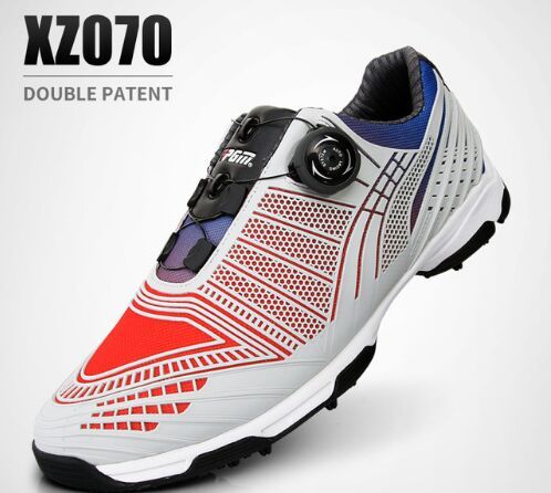 PGM golf shoes men's knob buckle shoelace breathable comfort - KiwisLove