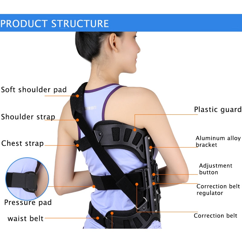 OPER Scoliosis Posture Corrector Adjustable Auxiliary Spine Corrector - KiwisLove