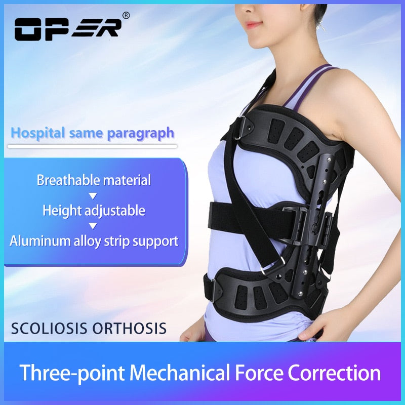 OPER Scoliosis Posture Corrector Adjustable Auxiliary Spine Corrector - KiwisLove